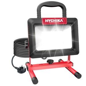 HYCHIKA Foco de Construcción LED 100W, Foco de Trabajo Port…