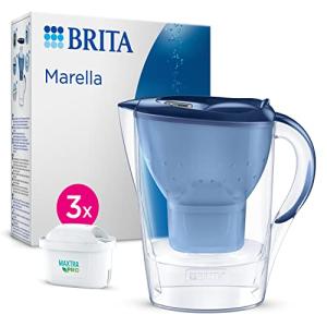 Brita Jarra con Filtro de Agua Marella Azul (2,4 l) Incl. 3…