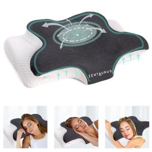 Zentaurus Almohada Cervical - Almohada ORTOPEDICA para CERV…