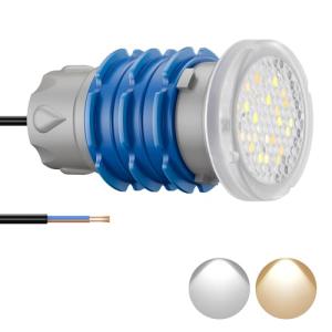 LyLmLe Mini Foco LED Piscina con Rosca 1 1/2", 6W Proyector…