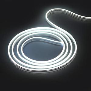 EXTRASTAR Tira de Luz LED de Neón, Luz Blanca Fría, 12V, Ca…