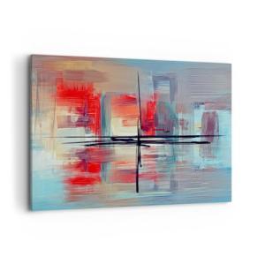 Lienzos decorativos 100x70cm Cuadro Sobre Lienzo Moderno Ab…