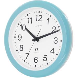 OCEST Reloj de pared impermeable sellado para interiores y…