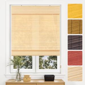 Victoria M. Estor de bambú para protección solar, estor enr…