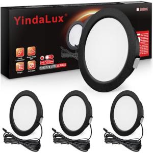 YindaLux 3x Focos LED Interior Techo 12V, 3000K Blanco cáli…