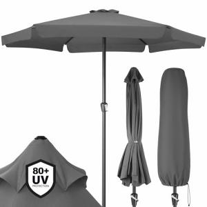 Kingsleeve® Sombrilla de Jardín Ø 330cm Protección UV 80  R…