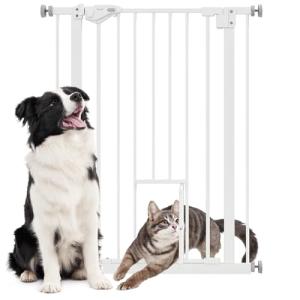 PawHut Barrera de Seguridad para Perros Barrera para Mascot…