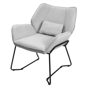 ML-Design Sillón de Salón, Gris Claro Asiento Reclinable de…