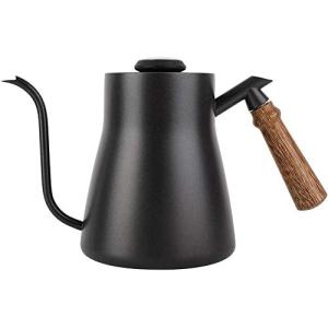 POEFT Tetera de café de 850 ml con termómetro integrado, de…