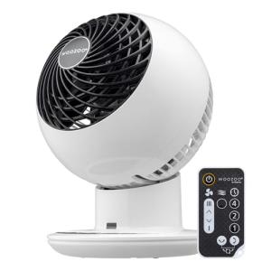 Iris Ohyama Woozoo, 30m², Ventilador de mesa, Blanco, 5 vel…