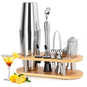 FoiiLiio 12 Piezas Juego de Coctelera, 750 ml, Coctelera Bo…