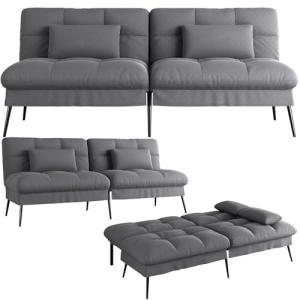 COMHOMA Sofa Cama 2 Plazas Cama Plegable Sofas de Salon con…