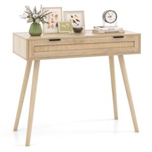 LIFEZEAL Mesa Consola de Madera, Mesa Auxiliar de recibidor…