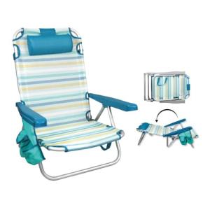 JugaToys - Silla Playa Plegable multiposición - con reposac…