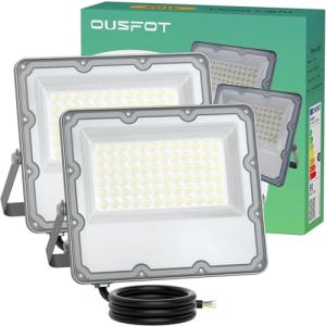OUSFOT Foco LED Exterior 50W 2 Piezas, Foco Proyector LED I…