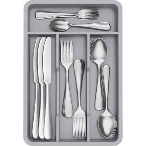 Lifewit Pequeño Bandeja para Cubiertos, Porta Cubiertos con…
