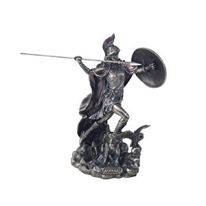 SIGRIS Decor and Go Dios Griego-Athena Lanzando Figuras Bro…