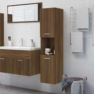 MOONAIRY Armario de Baño, Muebles De Baño, Mueble Baño Auxi…