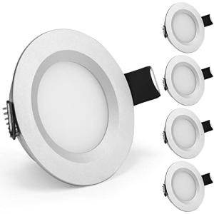 Gr4tec Focos LED Interior Techo 12V, 4x 3W Ojos de Buey LED…