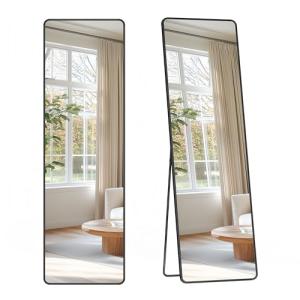SONGMICS Espejo de Cuerpo Entero, 150 x 40 cm, Espejo Recta…