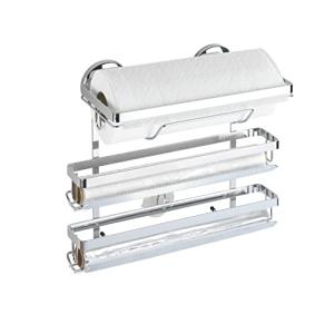 WENKO Magic-Loc portarrollos de cocina Trio - fijar sin tal…