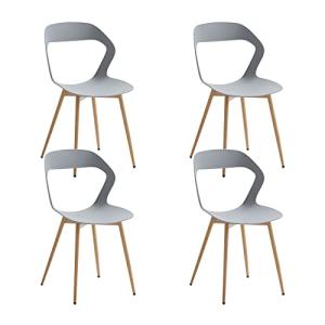 BenyLed Juego de 4 sillas de Comedor/Silla de salón Diseño…