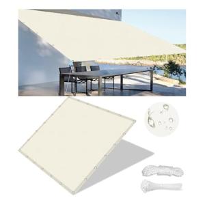 Toldo Vela de Sombra Impermeable Rectangular Toldos Exterio…