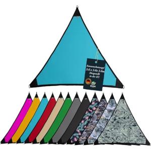 Toldo impermeable para jardín con fijaciones de lino, prote…