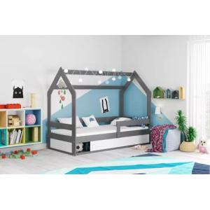 Interbeds Cama Casa 80 x 160 cm blanc0 (Gris)