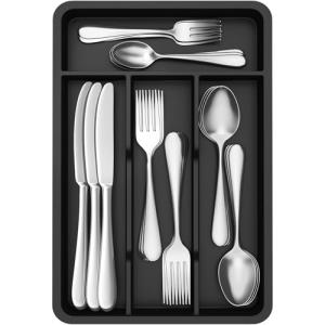 Lifewit Pequeño Bandeja para Cubiertos, Porta Cubiertos con…