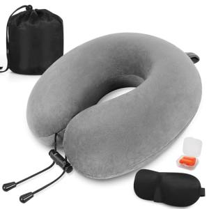 Almohada de Viaje para Cuello, Almohada de Viaje Viscoelást…