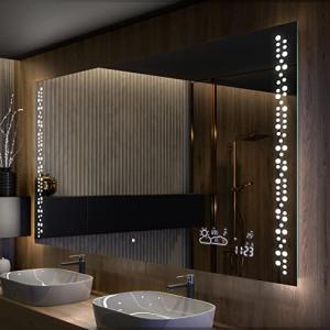 A ARTFORMA Espejo de Baño con Iluminación LED - 100x80 - Lu…