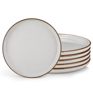 vancasso STARRY Set de 6 Platos Llanos, Platos de Ensalada…