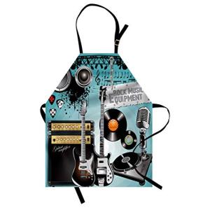 ABAKUHAUS La Música Rock Delantal de Cocina, Registros Alta…