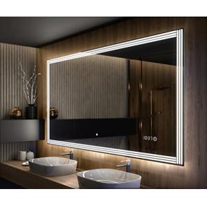 A ARTFORMA Espejo de Baño con Iluminación LED - 50x80 - Luz…