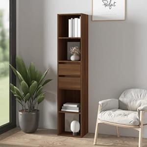 homiuse 36x30x171 cm Libreria Estanteria Marrón Roble Estan…