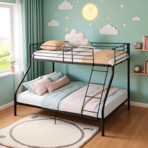 DORAFAIR Somier Litera de Metal para 3 Personas,Matrimonio…