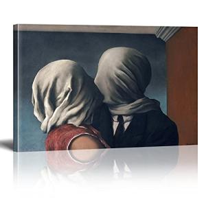 Los amantes de Rene Magritte Pinturas en lienzo Reproduccio…