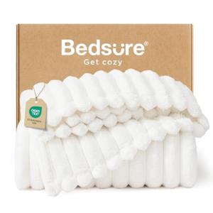 Bedsure Manta Suave y Esponjosa, Manta de Forro Polar, Mant…