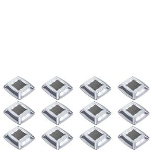 hoyiours Lámparas solares de suelo para exteriores, 12 unid…