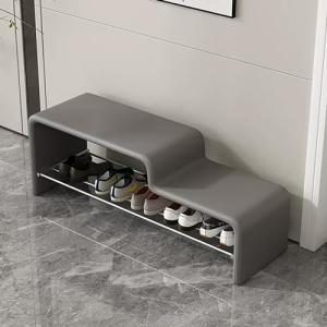 Banco de almacenamiento de zapatos con asiento tapizado de…