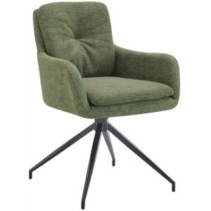 CLP Silla de Comedor Funda de Tela Pickett I Sillón con fun…
