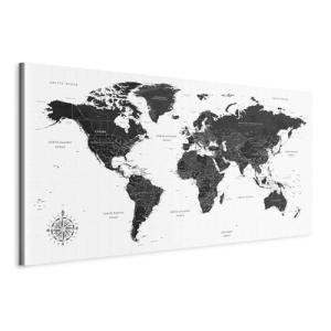 murando Cuadro Mega XXXL Mapamundi 270x135 cm Cuadro en Lie…