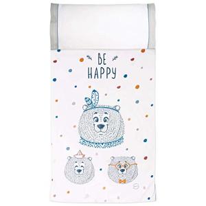 Funda Nórdica Maxicuna (120 x 150 cm) BE HAPPY