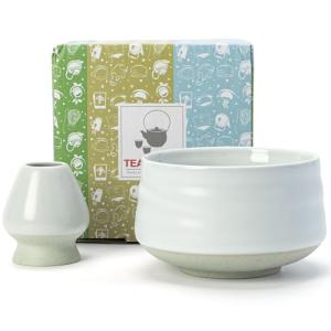 TEANAGOO Cuenco Japonés de Matcha Blanco Marfil, 510ML. MB-…