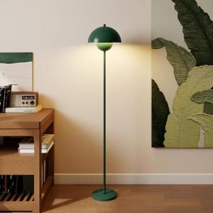 HOMCOM Lámpara de Pie Moderna 155 cm Lámpara de Pie para Sa…