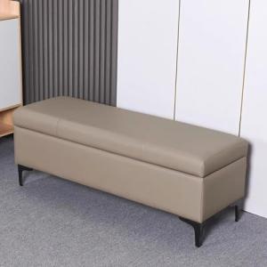Banquetas Dormitorio, Banco de Almacenamiento de Cuero Sint…