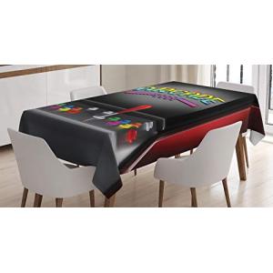 ABAKUHAUS Videojuegos Mantele, Arcade Retro Diversión, Resi…