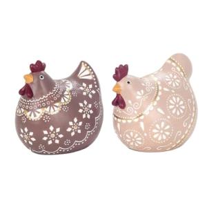 BY SIGRIS Origen Home Decor Figura Gallina 2 U Animales | F…