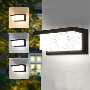 YICALE Aplique Pared Exterior LED,18W Lampara Exterior Pare…